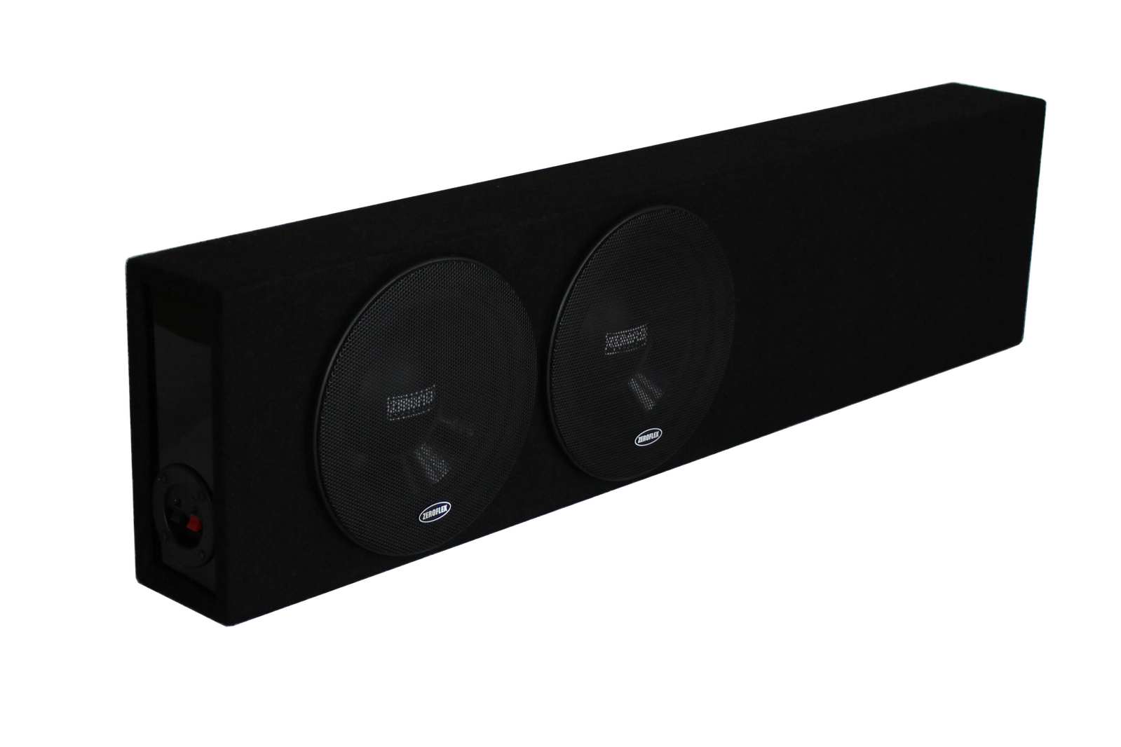 ZEROFLEX ZF284SQ Dual 8" Slimline Ported Sub Enclosure