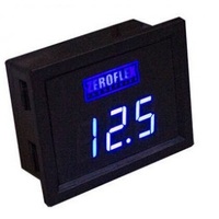 ZEROFLEX INT-VOLT12 Universal Illuminated Voltage Gauge