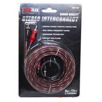 ZEROFLEX Stereo RCA 5Meter Cable